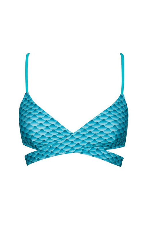 MI OLA SURF Tops Aloha Mermaidin' / XS Reversible Wrap Top
