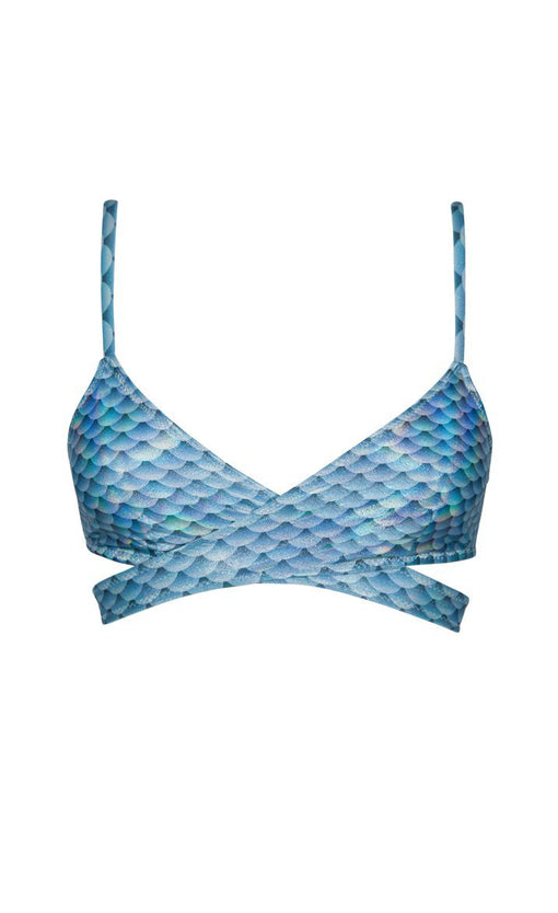 MI OLA SURF Tops Mermaidin' / L Reversible Wrap Top