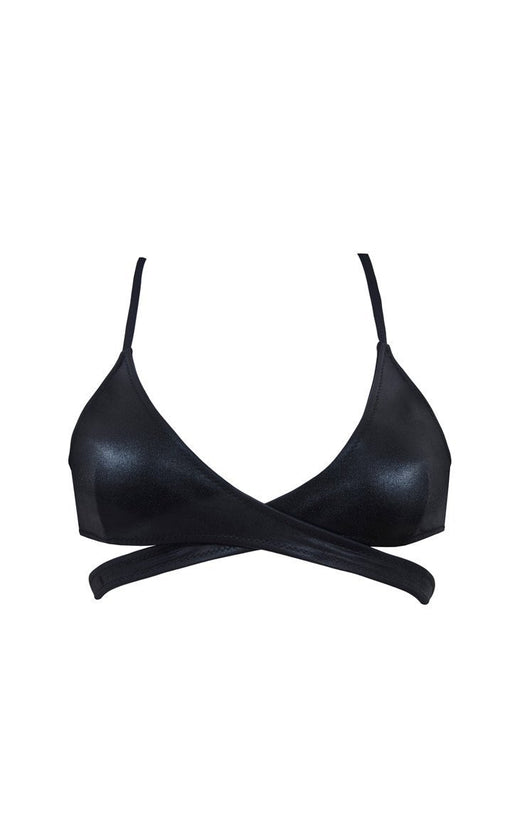 MI OLA SURF Tops Slippery When Wet / XS Reversible Wrap Top